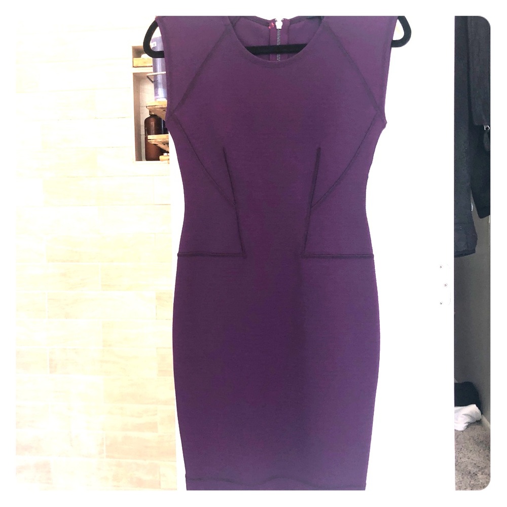 French connection UK size US 6 purple dress